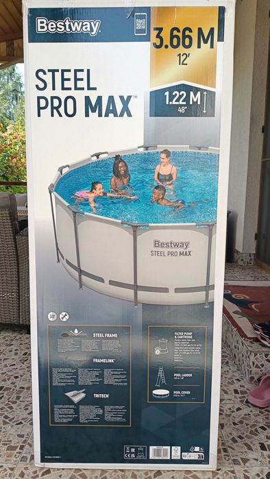 Basen bestway steel pro max