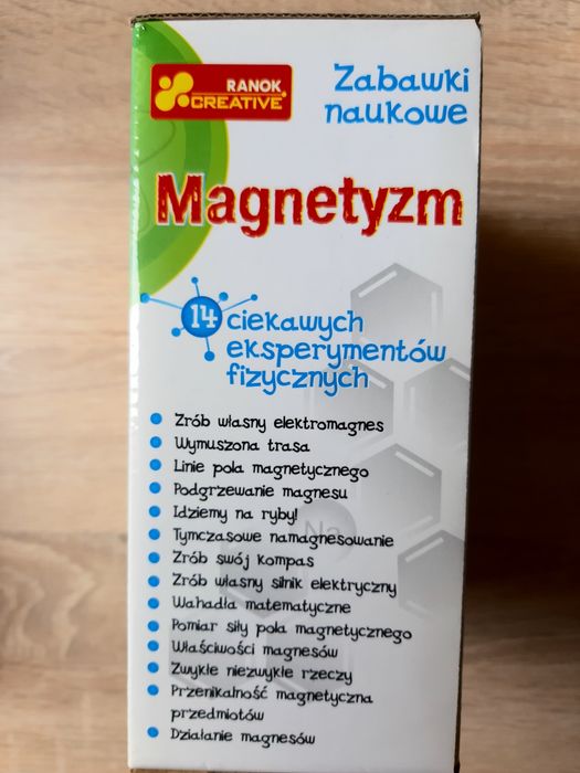Zestaw naukowy kreatywny MAGNETYZM