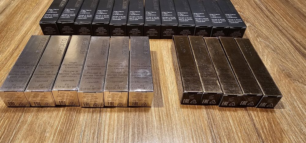 Szminka pomadka lipstick lip Artdeco zestaw kosmetyków damskich