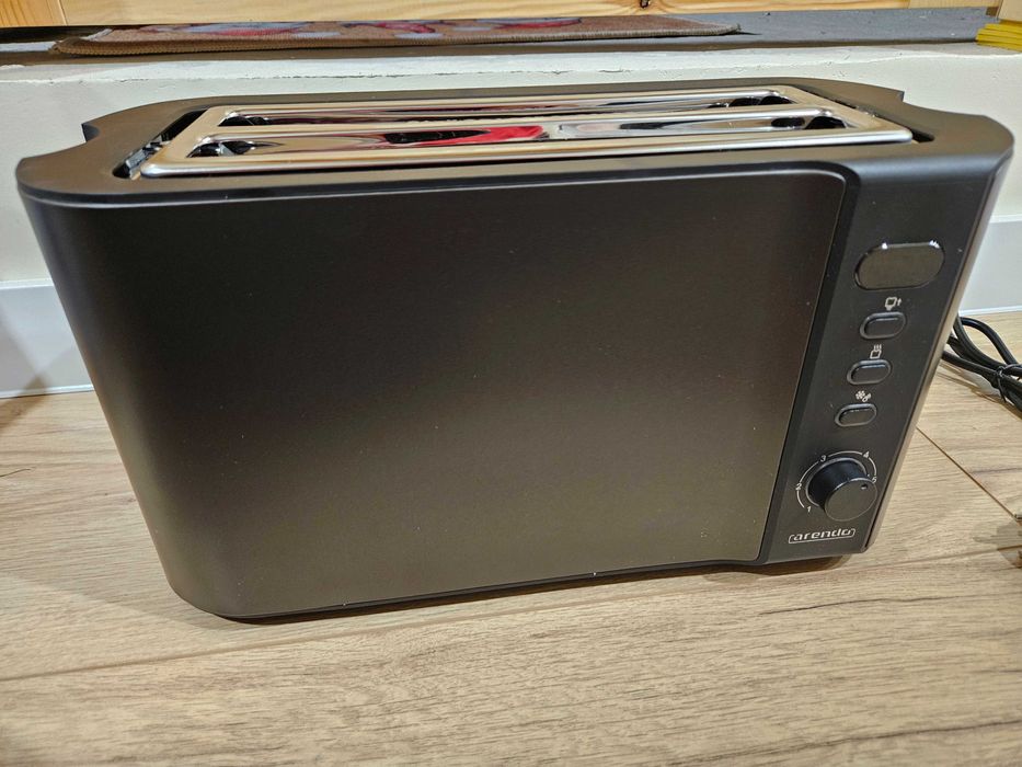 Toster Arendo brązowy 2 tosty 1500 W