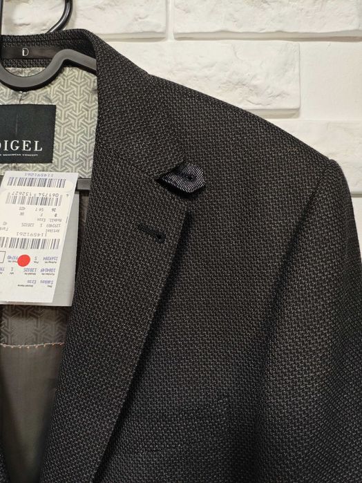 Digel ezzo р. l ( 26 ) піджак сірий чоловічий преміум можна на весілля