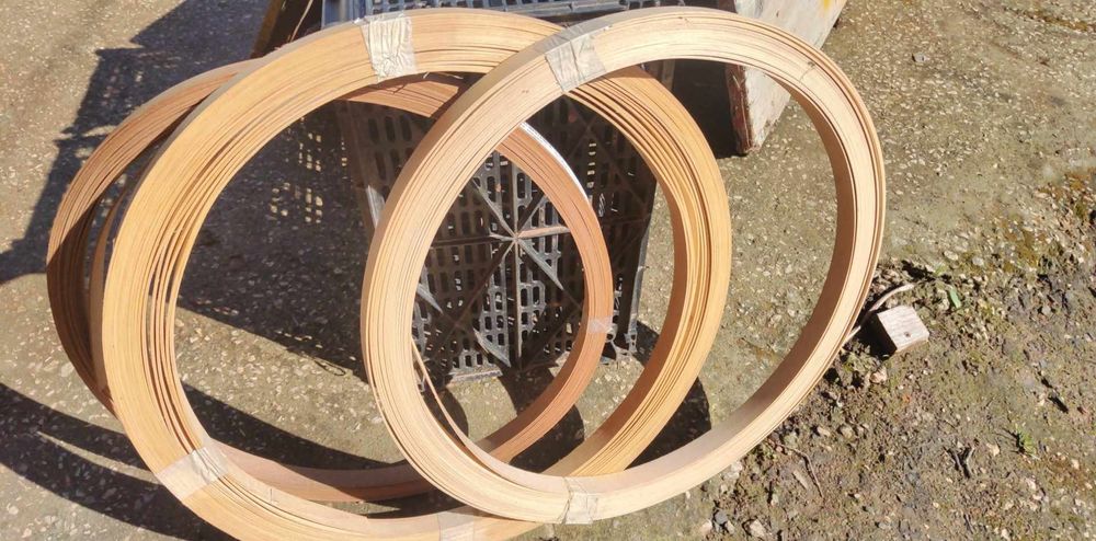 Fita / Rolo / Orla em MADEIRA p/acabamentos (Carvalho, Cerejeira, etc)