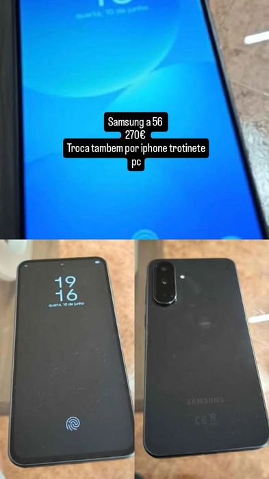 Vende-se Samsung a56 5g 256gb com caixa