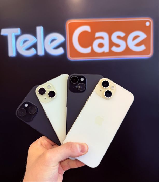 iPhone 15 128GB - 100% BATERIA - JAK NOWY - WYBÓR KOLORÓW - TeleCase