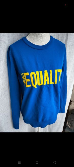 Sweter chabrowy Mango S