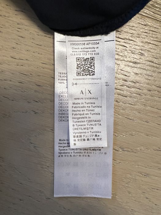 Футболка Armani Exchange S-М