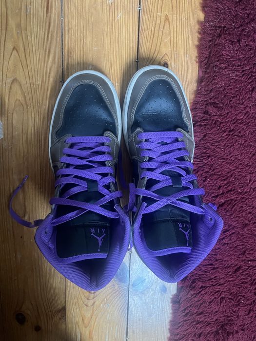Nike jordan 1 mid fiolet