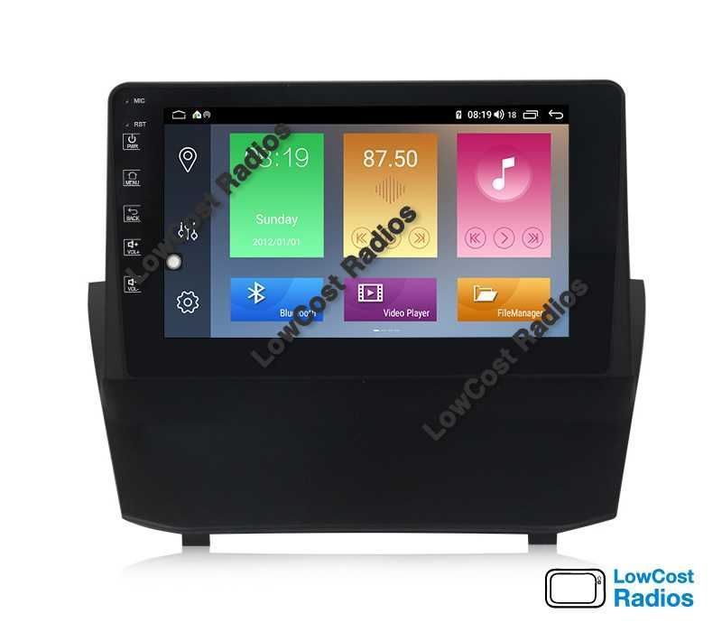 Auto Rádio 9' FORD FIESTA | GPS ANDROID Bluetooth USB APPS WIFI