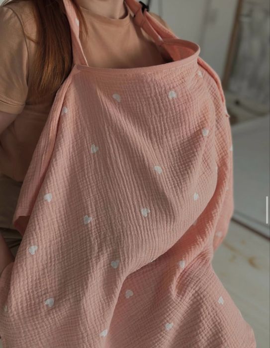 Накидка для годування та подушка 300 грн