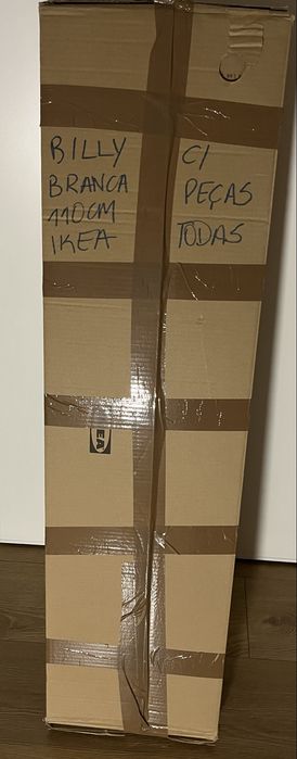 Estante IKEA BILLY branca usada