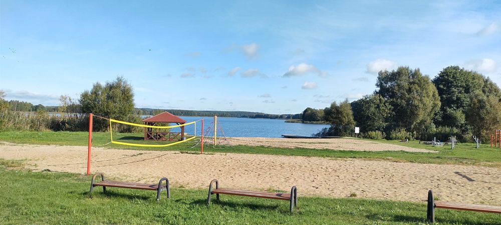 Działka rekreacyjna jezioro Kalwa