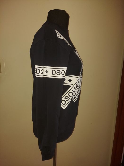 Bluza czarna Dsquared2 rozm.M unisex