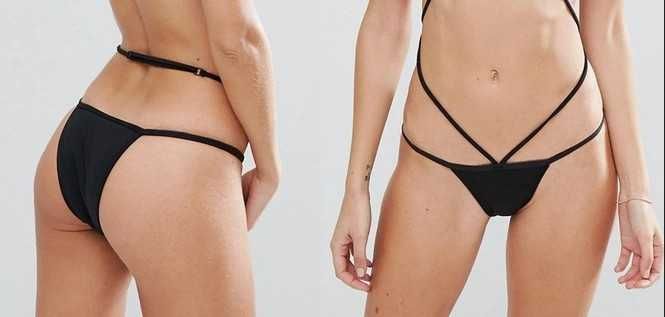 Nowy czarny dół od bikini Minimale Animale rozmiar S/36