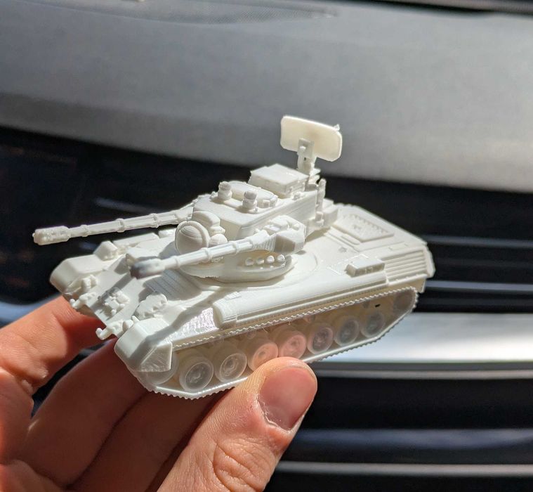 Німецька зенітної установка “Гепард” - модель/3д друк