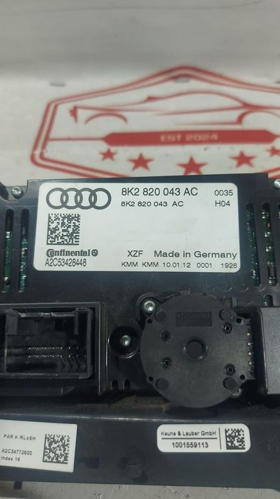 Comando Sofagem Climatronic Audi A5 A4 B8 8K2820043AC Original