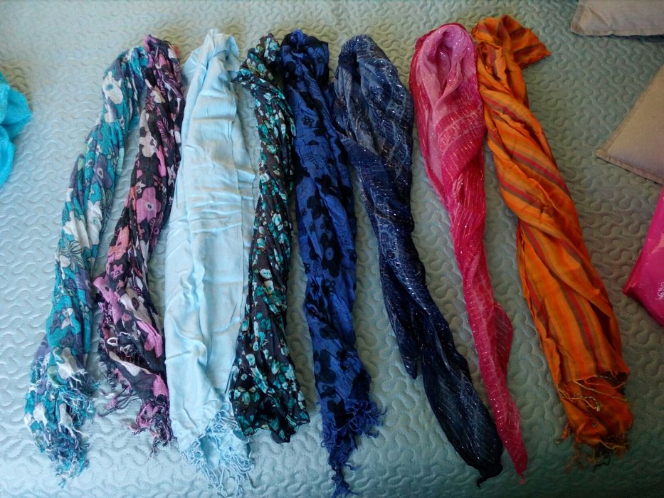 Echarpes, lenços, cachecois