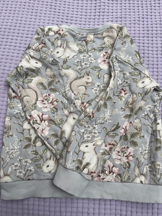 Bluza w króliczki Newbie 110/116