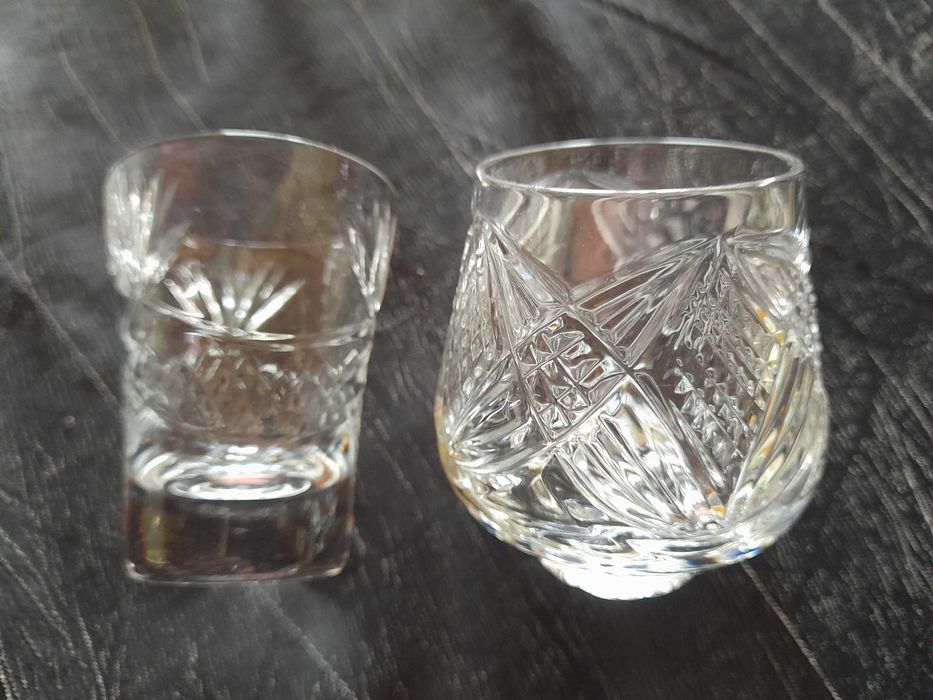 Ведерко д/льда, стопки хрусталь,