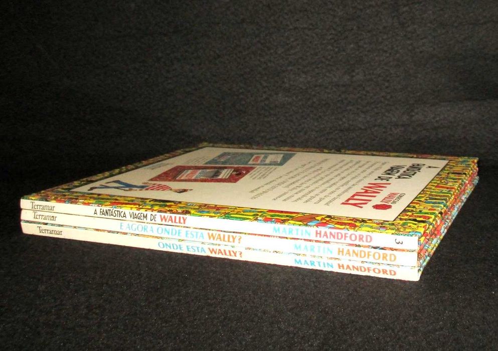 Livros Colecção Wally Martin Handford 1ª edição 1990