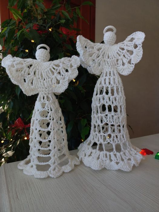 Ангели ручної роботи (в'язанні гачком)