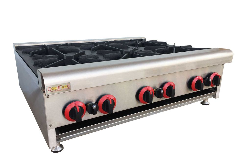 Плита газова 6 комфорк настільна