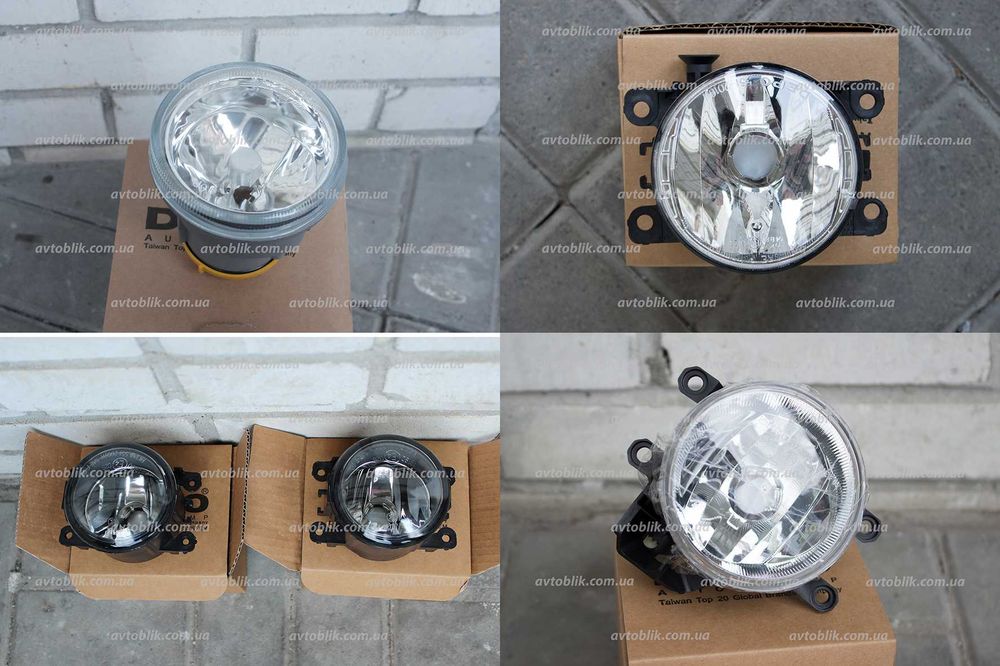 Туманка Citroen C1, C2, C3, C4 C5, DS5, C-Elysee, Xsara, C-Crosser