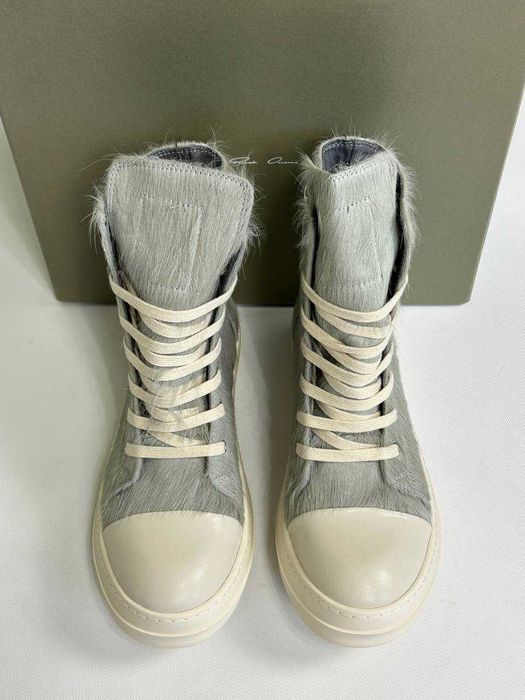 Кеди Rick Owens DRKSHDW laces sneakers ramones geobasket кеды 43 42 41