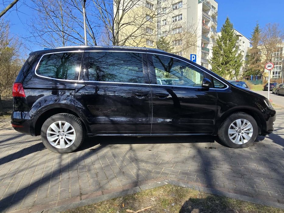 Vw sharan 2.0tdi 174km, ele drzwi