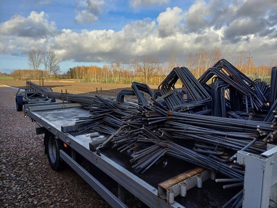 Strzemiona (jarzemka) zbrojeniowe - budowlane do zbrojenia betonu stal