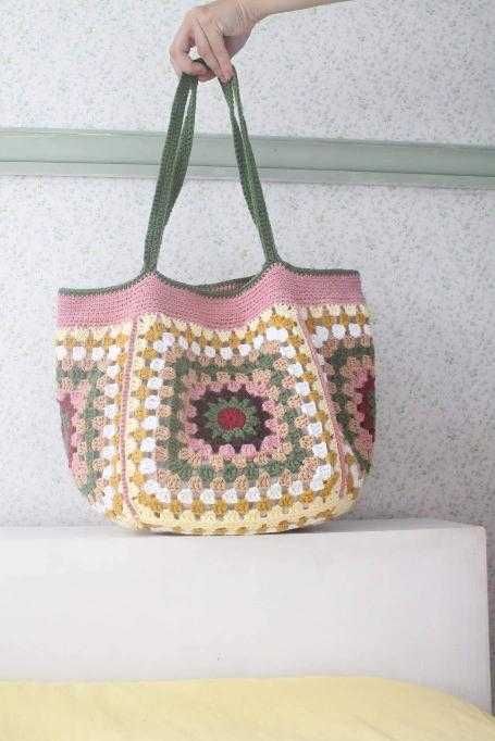 Lindos sacos em crochet