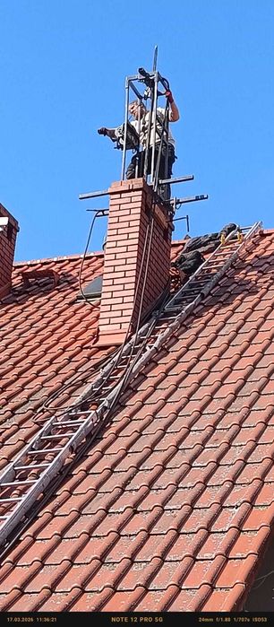 Frezowanie Kominów/Montaż Wkładów Kominowych