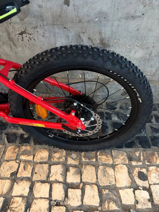 Bicicleta Rockrider BTT EXPL 900R 6-9 Anos Vermelha Nova