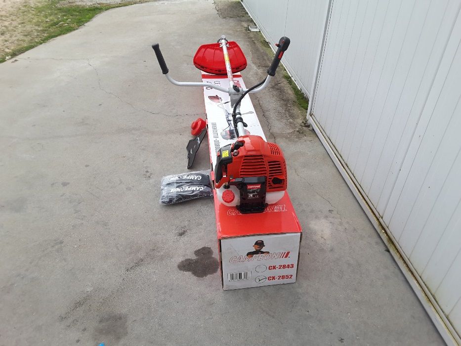 Roçadora Campeon CX-2852 Novo motor de 52cc!