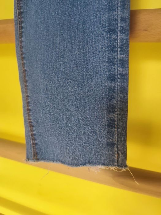 Jeansy damskie skinny mid waist  40
