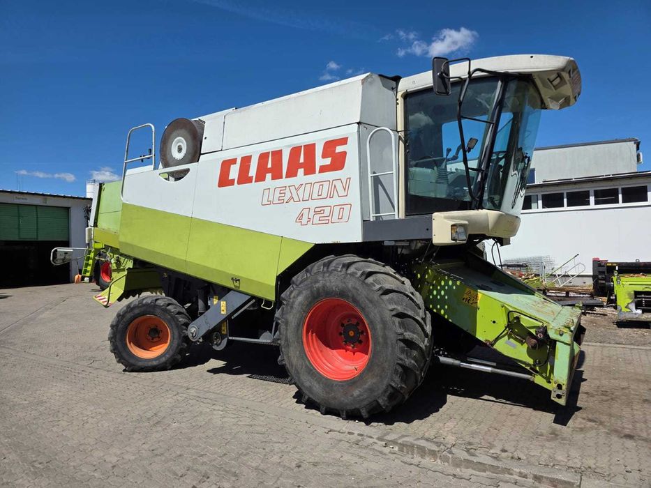 Kombajn zbożowy CLAAS Lexion 420 Nowe klepisko, klepiska wstępne, cepy, blachy odrzutnika, gotowy do żniw! Nie Tucano, Dominator, Medion, Avero