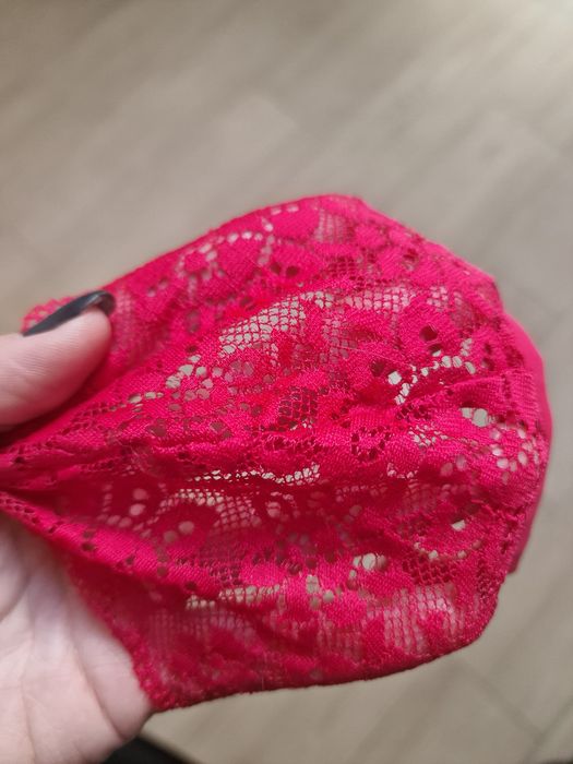 Soutien / Bralette de Renda Vermelha