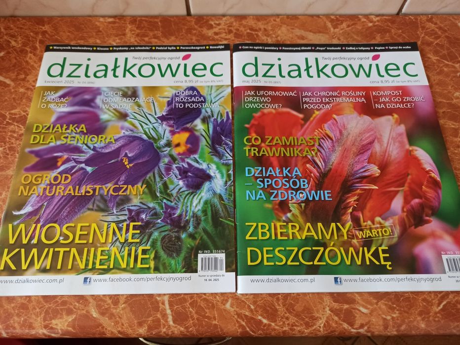 Miesięcznik Działkowiec - 12 numerów