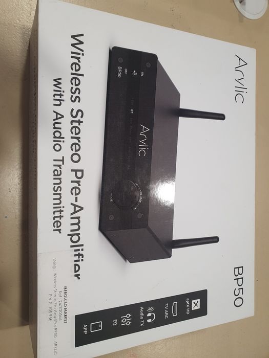 Wireless stereo pre amplifier BP50-ARYLIC
