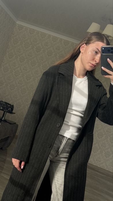Осіннє пальто від «bershka»