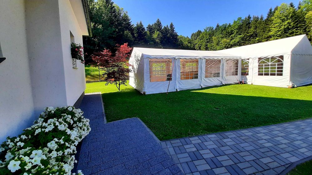 Wypożyczalnia namiotów na imprezy. Wesela, poprawiny - Wynajem sprzętu