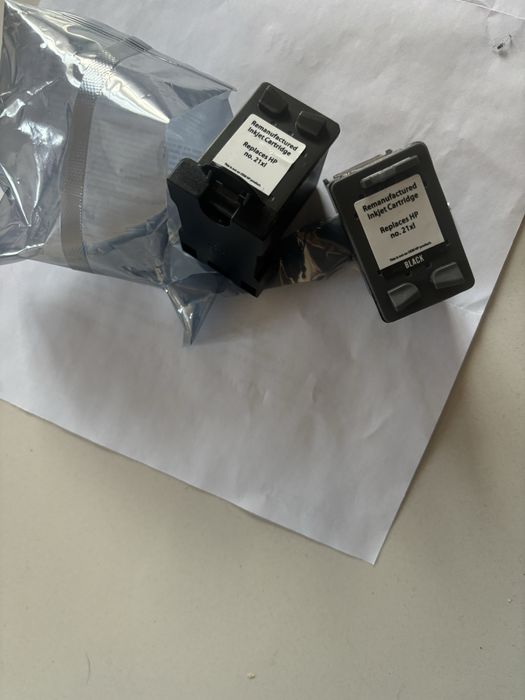 2szt ! puste cardridge HP  HP 21 black czarny