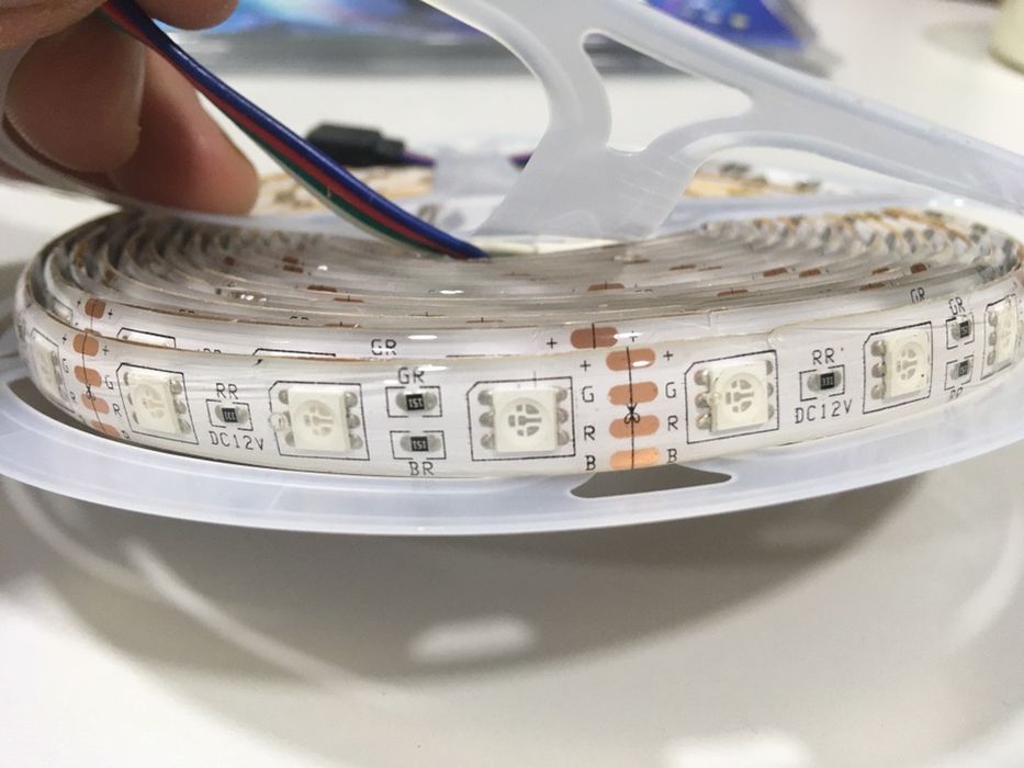 Fita Led RGR 5m - chip 5050 - casa - tv etc