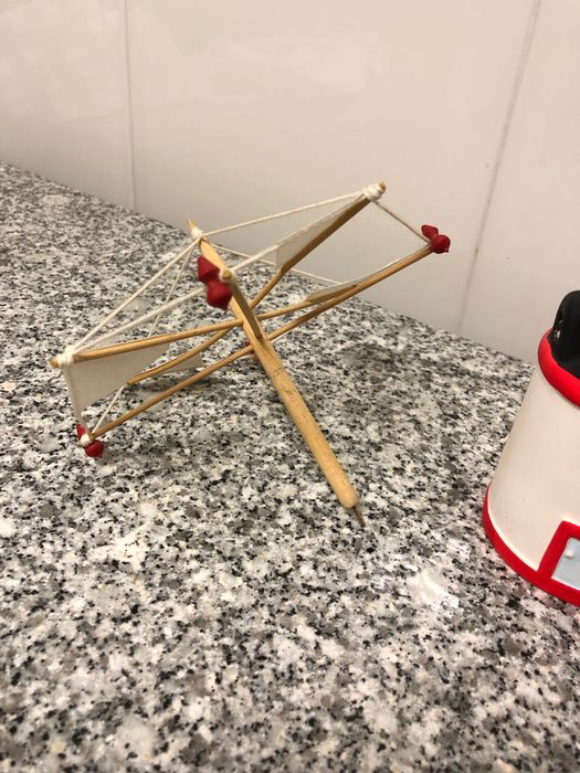 Moinho Decorativo de Cerâmica