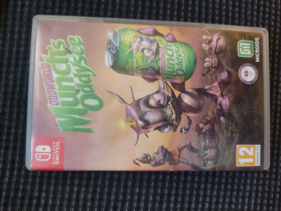 (Reservado)Jogo Oddworld Munch's Oddysee para Nintendo Switch.