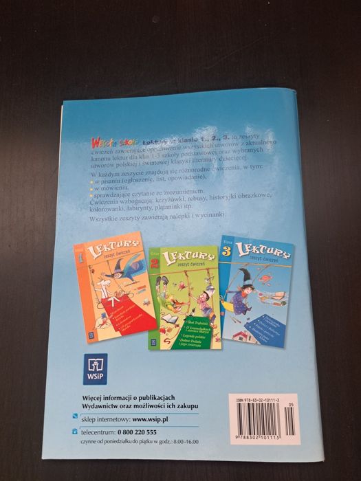 Lektury kl.3 zeszyt ćwiczeń WSiP - nowe