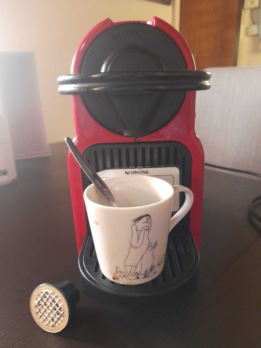 Máquina de Café Krups Nespresso Inissia Red XN100