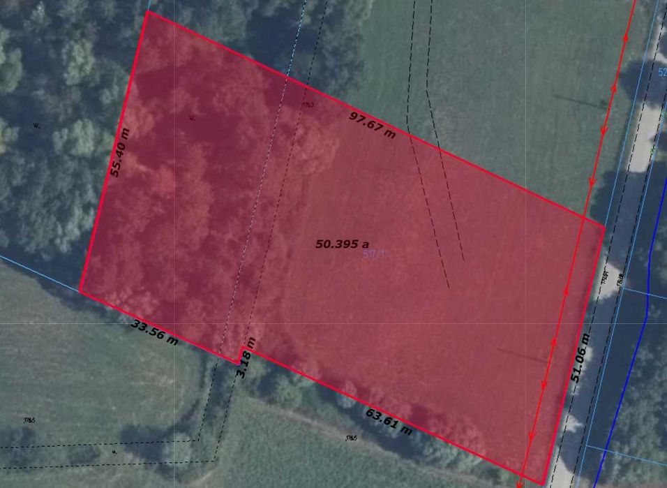 Działki rolno-budowlane w Cycowie - Widok 2