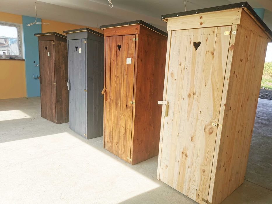 Toaleta na budowę i ogrodowa przenośna WC Wychodek kibel