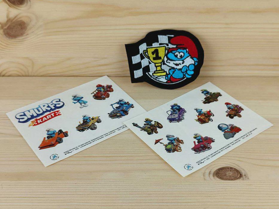 Autocolantes/Emblema Smurf