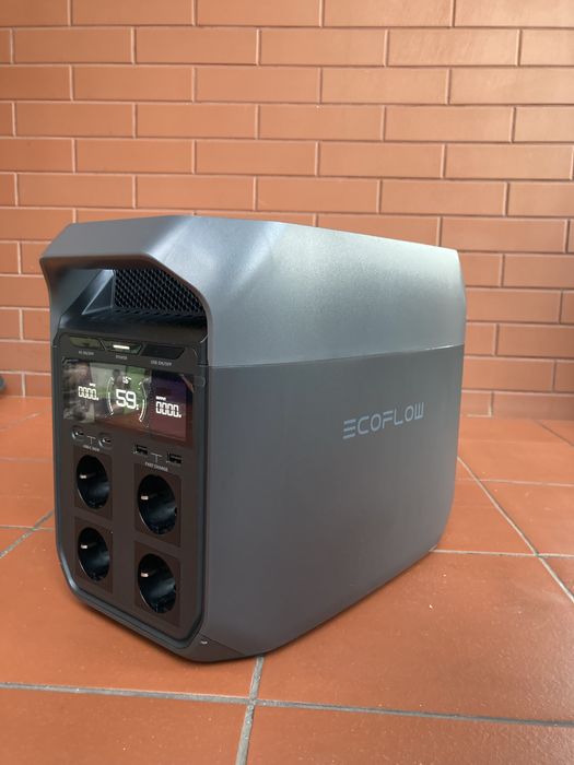 Зарядна станція EcoFloow Delta3 , 1800W 1024Wh Solar Battery ( ДБЖ]UPS